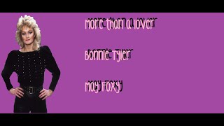 Bonnie Tyler- More than a lover