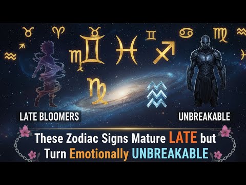 These Zodiac Signs Mature Late but Turn Emotionally Unbreakable