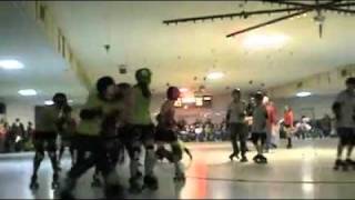 The Sac City Bad Apples vs. The Merced Brat Pack - Jr. Roller Derby