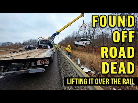 Found Off Road Dead   Lifting It Over The Rail!!!