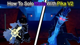 How To Solo Moria Boss With Pika V2 [GPO]
