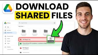 How to Download Shared Files on Google Drive (EASILY)