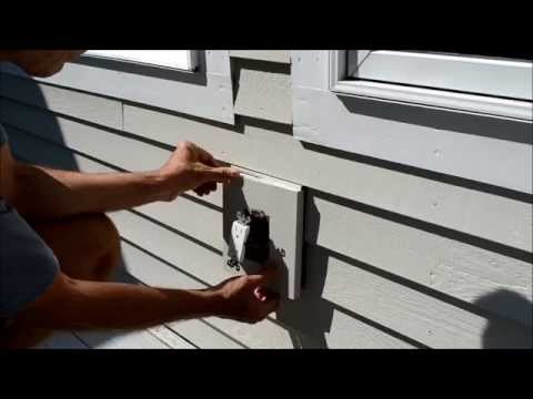 How to Replace Electrical Outlet Mounting Block Video