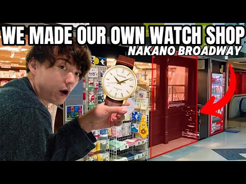 We Tried Opening a Watch Shop in Nakano Broadway… Here’s What Happened
