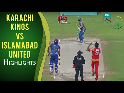 PSL 2017 Play-off 2: Islamabad United vs. Karachi Kings Highlights | MA2