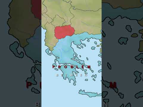 Why does Greece hate North Macedonia? #history #politics #europe #greece