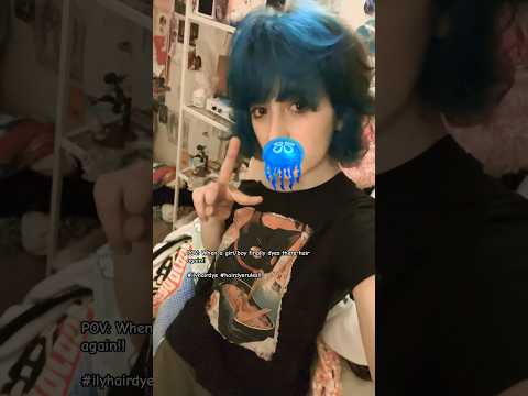 Hair dye!!! 🪼🪼 #ilyhairdye #hairdyerules #supersick! #hairdye #fypyoutube