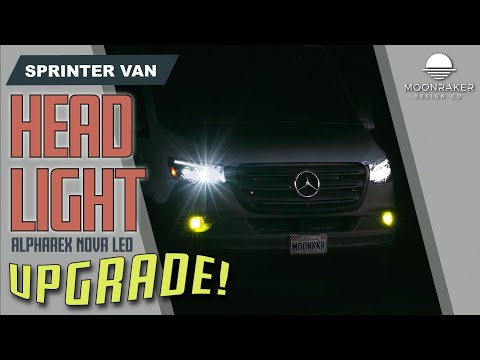 From Dim to Dazzling! Upgrading the Sprinter Headlights to AlphaRex Nova LEDs!