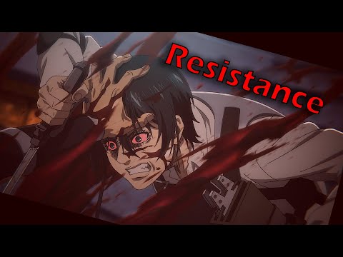 Annie Reiner Mikasa Vs Yeagerists [AMV] Attack on Titan - Resistance