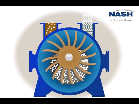 NASH 2BE Series of Liquid Ring Vacuum Pumps - How It Works