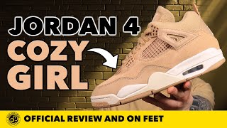 Air Jordan 4 'Cozy Girl' In Depth Review and On Feet!