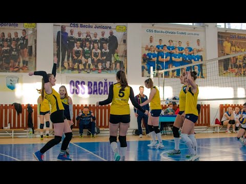 Campionatul național de junioare volei: CSȘ Bacău - CSȘ Botoșani