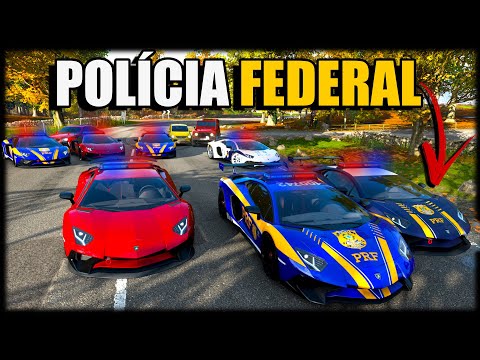 RACHA DA POLÍCIA FEDERAL EM ALTA VELOCIDADE - Forza Horizon 4