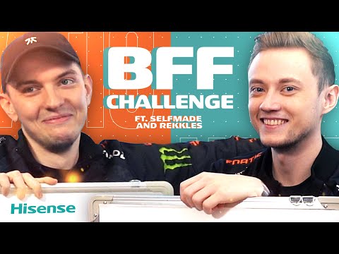 Who would WIN an ARM WRESTLING tournament? | Hisense BFF Challenge ft. Rekkles & Selfmade