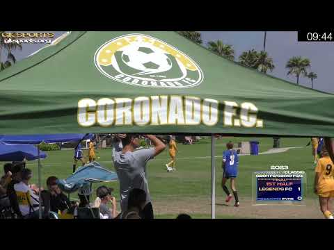 2023 CROWN CITY CLASSIC FINAL G2011 F2/G2010 F3/4 LEGENDS FC  G2011 VS PATEADORES IRVINE G2010