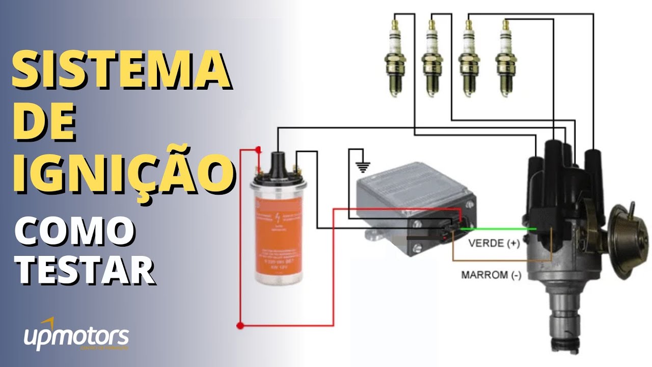 Entenda como funciona o sistema de Ignição VELA BOBINA SENSOR HALL PLATINADO ELETRÔNICA ; UPMOTORS
