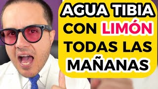 Para qué Sirve Tomar AGUA TIBIA CON LIMÓN todos los DÍAS En AYUNAS y sus BENEFICIOS dr bruno roman