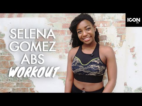 Selena Gomez Inspired Abs / Flat Stomach Workout | Scola Dondo