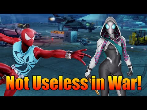 I Got Web Warriors to Work on Offense- Not Completely Useless! - MARVEL Strike Force - MSF