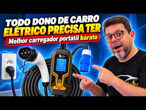 CARREGAR O CARRO ELÉTRICO EM TOMADA COMUM DÁ?
