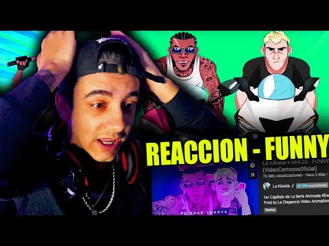 (REACCIÓN) La Kikada x Ak4:20 - FUNNY (VideoCartoonsOficial)