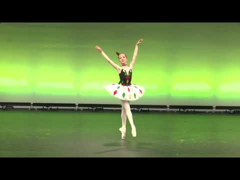 Alexandra Poz (Age 13) - Harlequinade Variation (Vaganova Academy)