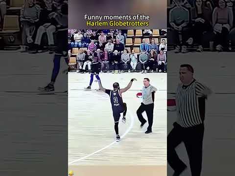 Who's obsessed with Harlem basketball #basketball #harlemglobetrotters