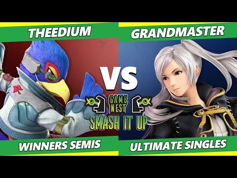 Smash It Up 26 Winners Semis - Theedium (Falco) Vs. Grandmaster (Robin) SSBU Ultimate Tournament