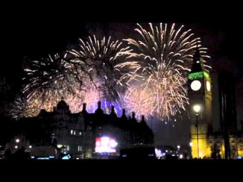 London New Year's Eve Fireworks 2012 - 2013