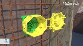 B¹ Betonbauprogramm Ortbeton, Montage