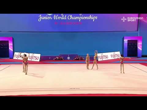 SPAIN junior group 10 CLUBS 24,1 - Apparatus Final - JWCh Sofia 2025