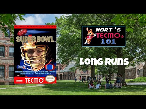 Mort’s Tecmo 101 Video Series - Long Runs