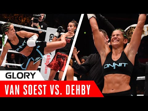 HISTORY! Tiffany Van Soest becomes the first woman to win GLORY gold