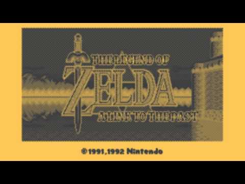 Zelda Link to the Past - Title (Gameboy 8-bit)