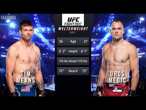 Tim Means vs Uros Medic full fight