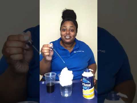 Make a Rain Cloud in a Cup