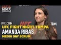 UFC Tampa's Amanda Ribas laughs off Mackenzie Dern's previous weight troubles - MMA Fighting