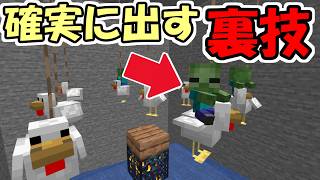 【マインクラフト】チキンジョッキーを確実にスポーンさせる裏技を発見【マインクラフト】【マイクラ実況】【homeクラ】