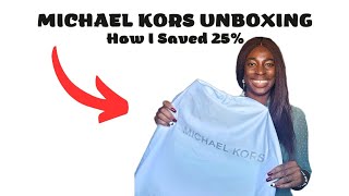 My New Michael Kors Nolita Tote Unboxing & Review!
