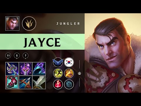 Jayce Jungle vs Nidalee - KR Diamond Patch 25.24