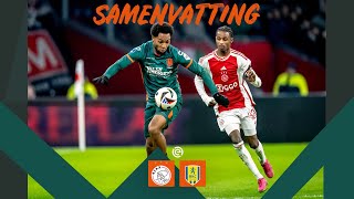 RKC Waalwijk haalt geen punten uit het duel in Amsterdam | Samenvatting RKC Waalwijk - Ajax