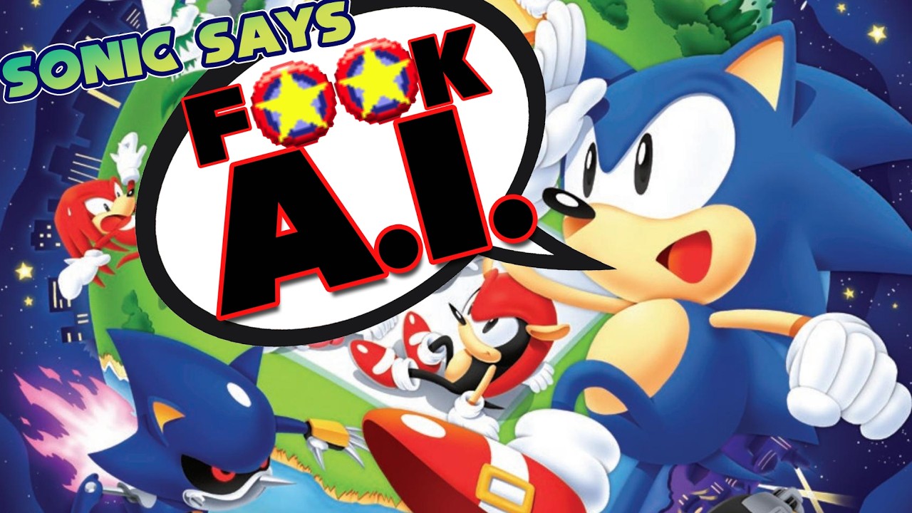 Sonic's Anti-AI Comic: The 35th Anniversary Special
