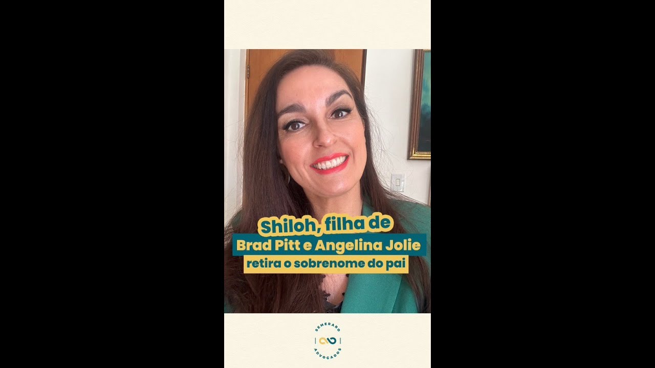 Shiloh, filha de Brad Pitt e Angelina Jolie retira o sobrenome do pai