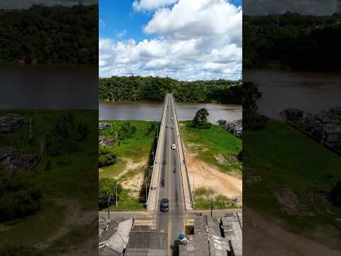 A tão Sonhada PONTE sobre o Rio Jari - Amapá #RioJari #Amazonia #Amapa #LaranjalDoJari
