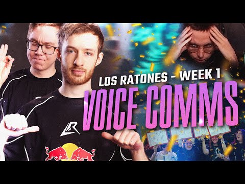 "CAN I HAVE MY JUNGLER LOWER?" | Los Ratones Voice Comms Week 1