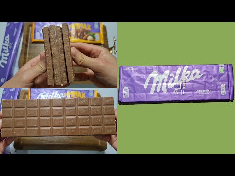 Milka Alpine Milk Chocolate ( Giant Size ) | 4K