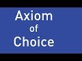 Axiom of Choice and Zorn's Lemma