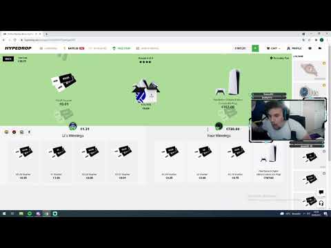 HYPEDROP REAL LIFE ITEMS UNBOXING! ZERSTÖREN 0,15% PS5 LETSGOOOO HYPEDROP