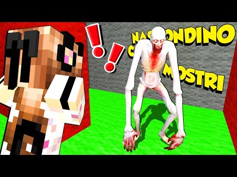 FUGA DA SCP-096 NEL MONDO DI MINECRAFT! (Gmod NASCONDINO con i MOSTRI)