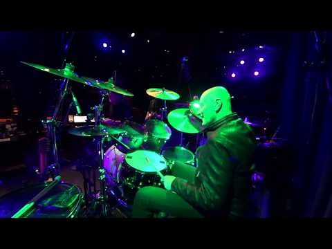 Roberto Gualdi (Premiata Forneria Marconi)  -sound check @ Billboard Live Osaka